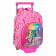 Mochila Escolar com Rodas Rainbow High Shine Multicolor 28 x 34 x 10 cm Jogos | Disfarces - nacloset