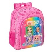 Mochila Escolar Rainbow High Shine Multicolor 32 x 38 x 12 cm Jogos | Disfarces - nacloset