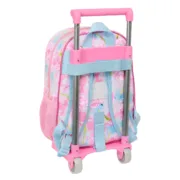 Mochila Escolar com Rodas Barbie Painterly Cor de Rosa Azul celeste 26 x 11 x 67 cm 26 x 34 x 11 cm Jogos | Disfarces - nacloset 2