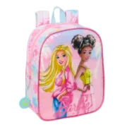 Mochila Escolar Barbie Painterly Cor de Rosa Azul celeste 22 x 27 x 10 cm Jogos | Disfarces - nacloset