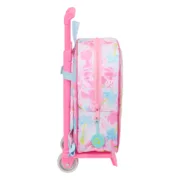 Mochila Escolar com Rodas Barbie Painterly Cor de Rosa Azul celeste 22 x 27 x 10 cm Jogos | Disfarces - nacloset 2