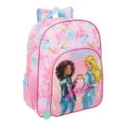 Mochila Escolar Barbie Painterly Cor de Rosa Azul celeste 32 x 38 x 12 cm Jogos | Disfarces - nacloset