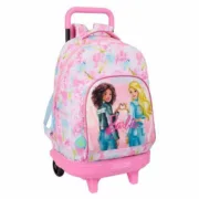 Mochila Escolar Barbie Painterly Cor de Rosa Azul celeste 33 x 45 x 22 cm Jogos | Disfarces - nacloset