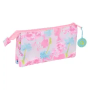 Estojo Triplo Barbie Painterly Cor de Rosa Azul celeste 22 x 12 x 3 cm Estojos - nacloset 2