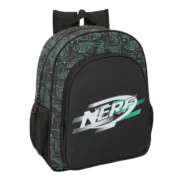 Mochila Escolar Nerf Game Preto 32 x 38 x 12 cm Jogos | Disfarces - nacloset