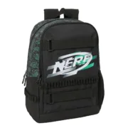 Mochila Escolar Nerf Game Preto 31 x 44 x 17 cm Jogos | Disfarces - nacloset