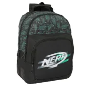 Mochila Escolar Nerf Game Preto 32 x 42 x 15 cm Jogos | Disfarces - nacloset