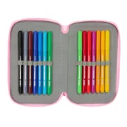 Estojo Escolar com Acessórios Glow Lab Swing Multicolor 12,5 x 19,5 x 5,5 cm 37 Peças Estojos - nacloset 2