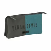 Estojo Safta Urban style Azul Cinzento 22 x 12 x 3 cm Estojos - nacloset
