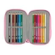 Estojo BlackFit8 Smile Azul Cor de Rosa 12,5 x 19,5 x 5,5 cm 37 Peças Estojos - nacloset