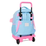 Mochila Escolar BlackFit8 Smile Azul Cor de Rosa 33 x 45 x 22 cm Jogos | Disfarces - nacloset 2