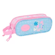 Estojo BlackFit8 Smile Cor de Rosa Azul Claro 21 x 8 x 6 cm Estojos - nacloset