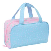 Nécessaire de Viagem BlackFit8 Smile Cor de Rosa Azul Claro 31 x 14 x 19 cm Desporto | Lazer - nacloset 2