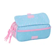 Estojo BlackFit8 Smile Cor de Rosa Azul Claro 21,5 x 10 x 8 cm Estojos - nacloset 2