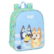 Mochila Escolar Bluey Sisters Verde 22 x 27 x 10 cm Jogos | Disfarces - nacloset
