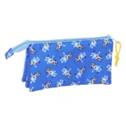 Estojo Triplo Bluey Let’s play Azul 22 x 12 x 3 cm Estojo 3 Compartimentos - nacloset 2