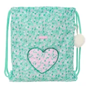 Saco Mochila com Cordas Safta Cuore Menta 35 x 40 x 1 cm Jogos | Disfarces - nacloset
