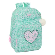 Mochila Escolar Safta Cuore Menta 30 x 46 x 14 cm Jogos | Disfarces - nacloset