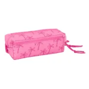 Estojo Triplo Lilo & Stitch Chill Cor de Rosa Menta 22 x 8,5 x 6 cm Estojo 3 Compartimentos - nacloset 2