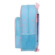 Mochila Escolar Lilo & Stitch Happy Azul celeste 26 x 34 x 11 cm Jogos | Disfarces - nacloset 2