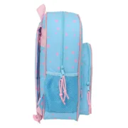 Mochila Escolar Lilo & Stitch Happy Azul celeste 32 x 38 x 12 cm Jogos | Disfarces - nacloset