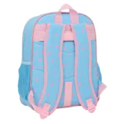 Mochila Escolar Lilo & Stitch Happy Azul celeste 32 x 38 x 12 cm Jogos | Disfarces - nacloset 2