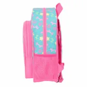 Mochila Escolar Gabby’s Dollhouse Confetti Cor de Rosa Turquesa 26 x 34 x 11 cm Jogos | Disfarces - nacloset