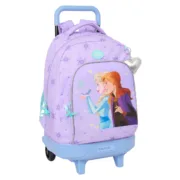 Mochila Escolar Frozen Spirit Lilás 33 x 45 x 22 cm Jogos | Disfarces - nacloset
