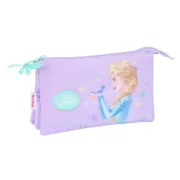 Estojo Frozen Spirit Lilás 22 x 12 x 3 cm Estojos - nacloset