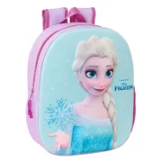 Mochila Escolar Frozen Cor de Rosa Azul celeste 27 x 33 x 10 cm Jogos | Disfarces - nacloset