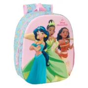Mochila Escolar Frozen Cor de Rosa Azul celeste 27 x 33 x 10 cm Jogos | Disfarces - nacloset