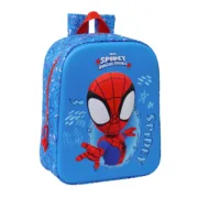 Mochila Pré-Escolar Spider-Man Vermelho Azul Marinho 22 x 27 x 10 cm Jogos | Disfarces - nacloset