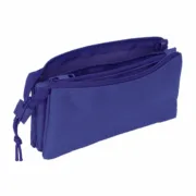 Estojo Triplo Atlético Madrid Azul escuro 22 x 12 x 3 cm Estojo 3 Compartimentos - nacloset 2