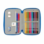 Estojo The Paw Patrol Cool Azul Vermelho 12.5 x 19.5 x 4 cm 29 Peças Estojos - nacloset 2