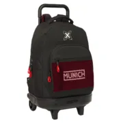 Mochila Escolar Munich Vulcan Preto 33 x 45 x 22 cm Jogos | Disfarces - nacloset