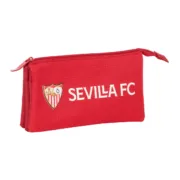 Estojo Sevilla Fútbol Club Vermelho 22 x 12 x 3 cm Estojos - nacloset
