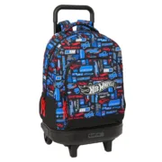 Mochila Escolar Hot Wheels Multicolor 33 x 45 x 22 cm Jogos | Disfarces - nacloset