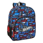 Mochila Escolar Hot Wheels Multicolor 33 x 42 x 14 cm Jogos | Disfarces - nacloset