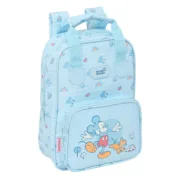 Mochila Escolar Mickey Mouse Clubhouse Baby Azul Claro 20 x 28 x 8 cm Jogos | Disfarces - nacloset