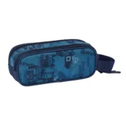 Estojo Safta New edition Azul Marinho 21 x 8 x 6 cm Estojos - nacloset