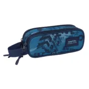 Estojo Safta New edition Azul Marinho 21 x 8 x 6 cm Estojos - nacloset 2