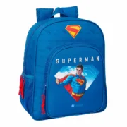 Mochila Escolar Superman Azul 32 x 38 x 12 cm Jogos | Disfarces - nacloset 2