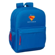 Mochila Escolar Superman Azul Jogos | Disfarces - nacloset
