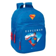 Mochila Escolar Superman Azul 32 x 42 x 15 cm Jogos | Disfarces - nacloset