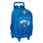 Mochila Escolar Superman Azul 33 x 45 x 22 cm Jogos | Disfarces - nacloset