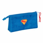 Estojo Superman Azul 22 x 12 x 3 cm Estojos - nacloset 2