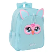 Mochila Escolar Furby Azul celeste 33 x 42 x 14 cm Jogos | Disfarces - nacloset