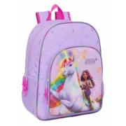 Mochila Escolar Unicorn Academy Lilás 33 x 42 x 14 cm Jogos | Disfarces - nacloset