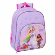 Mochila Escolar Unicorn Academy Lilás 28 x 34 x 10 cm Jogos | Disfarces - nacloset
