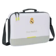 Mochila Escolar Real Madrid C.F. Branco 38 x 28 x 6 cm Jogos | Disfarces - nacloset